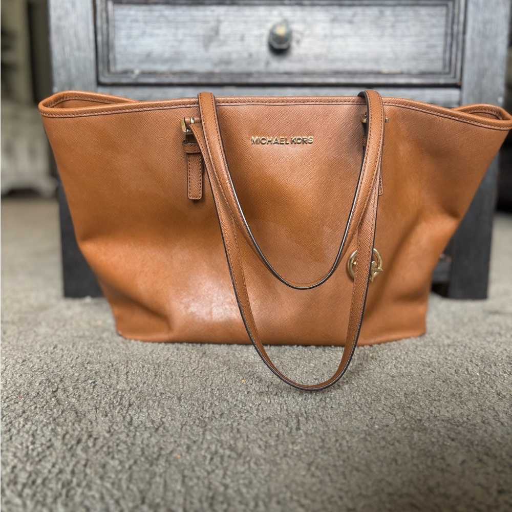 Michael Kors Tan Tote Bag